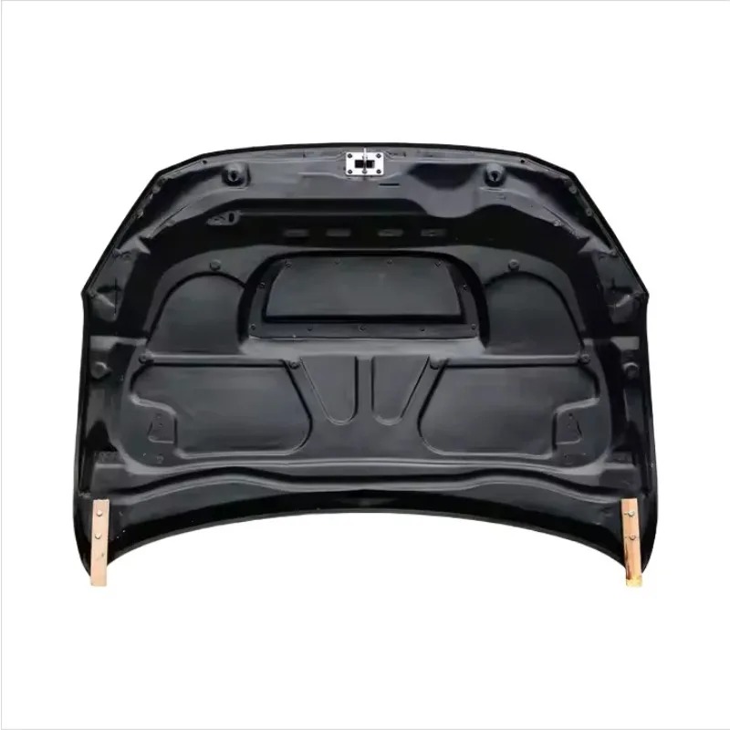 For  3 Axela 2017-18 5D Hatchback Carbon Front Bumper Vented Hood